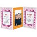 Iomoi's Dot and Diamond Pattern Tri-fold Card