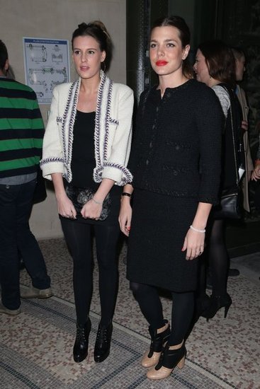 Juliette Mayol and Charlotte Casiraghi