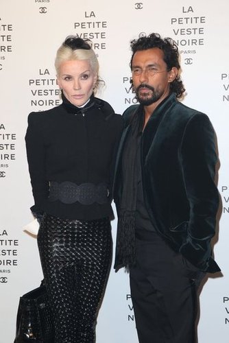 Daphne Guinness and Haider Ackermann Daphne Guinness and Haider Ackermann