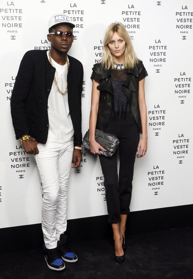 Anja Rubik and Theophilus London