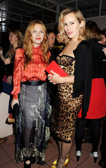Josephine De La Baume and Charlotte Dellal