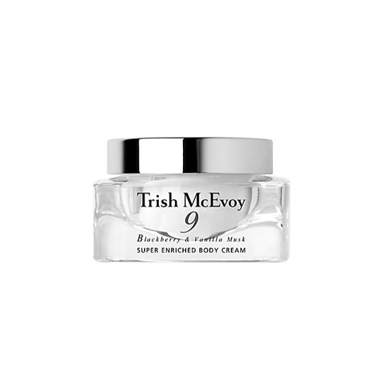 Smooth, and add some serious shimmer, with Trish McEvoy's #9 Body Cream ($58).
Smooth, and add some serious shimmer, with Trish McEvoy's #9 Body Cream ($58).