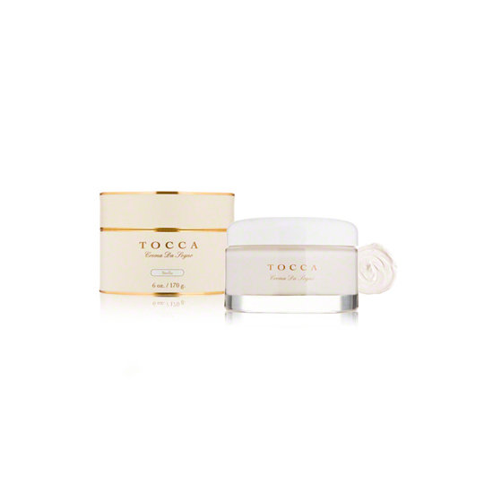 Stacked with emollients to smooth and cocoa butter to protect from free radicals, Tocca's Crema Da Sogno Rich Body Cream ($45) is a wonderful do-all option.
Stacked with emollients to smooth and cocoa butter to protect from free radicals, Tocca's Crema Da Sogno Rich Body Cream ($45) is a wonderful do-all option.