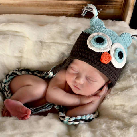 Melondipity Baby Owl Hat Melondipity Baby Owl Hat