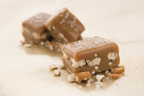 Beer-and-Pretzel Caramels Beer-and-Pretzel Caramels