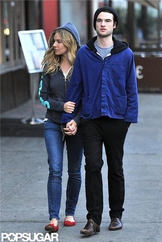 Sienna Miller and Tom Sturridge stepped out in NYC together.
Sienna Miller and Tom Sturridge stepped out in NYC together.