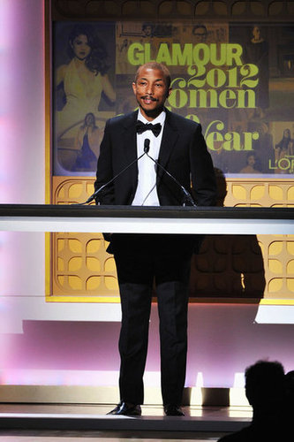 Pharrell Williams attended the Glamour Women Of The Year Awards in NYC.
Pharrell Williams attended the Glamour Women Of The Year Awards in NYC.