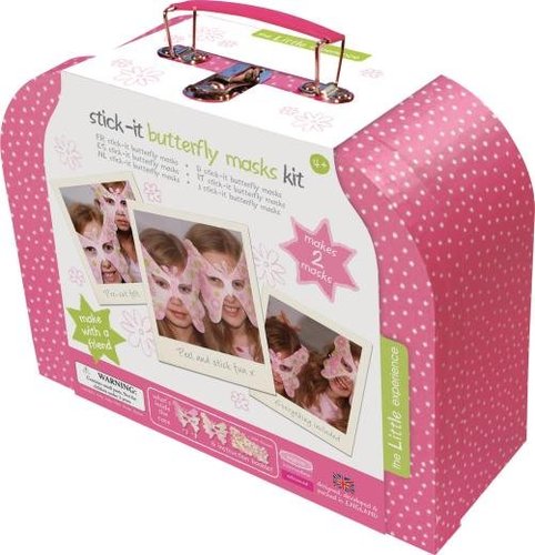 For 4-Year-Olds: The Little Experience Stick-It Butterfly Masks Kit For 4-Year-Olds: The Little Experience Stick-It Butterfly Masks Kit