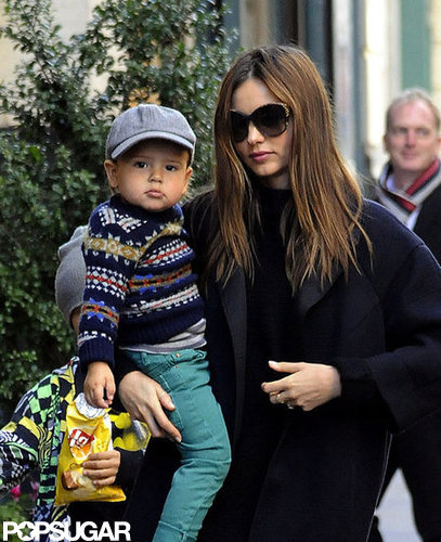 Miranda Kerr Sees the City Sights With Flynn Bloom Miranda Kerr Sees the City Sights With Flynn Bloom