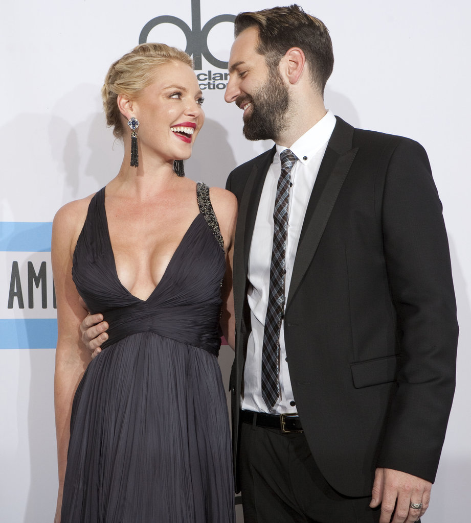 Katherine Heigl and Josh Kelley gave each other a sweet glance on the red carpet in 2011.
Katherine Heigl and Josh Kelley gave each other a sweet glance on the red carpet in 2011.