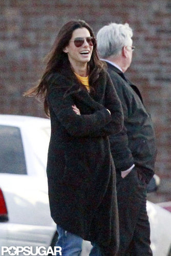 Sandra Bullock had a laugh in New Orleans.
Sandra Bullock had a laugh in New Orleans.