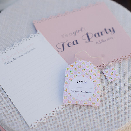 Outdoor Baby Shower Tea Party
