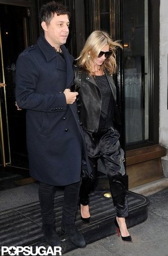Kate Moss and Jamie Hince had lunch at The Wolseley in London.
Kate Moss and Jamie Hince had lunch at The Wolseley in London.