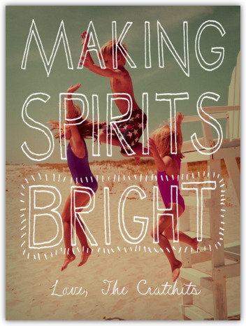 Paperless Post Making Spirits Bright Card Paperless Post Making Spirits Bright Card