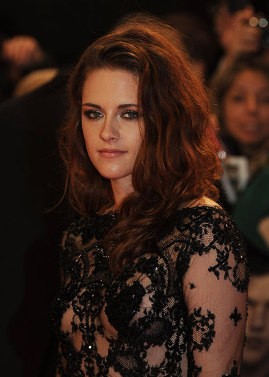 Kristen Stewart Rocks Big Lashes in London for Breaking Dawn Part 2 Kristen Stewart Rocks Big Lashes in London for Breaking Dawn Part 2