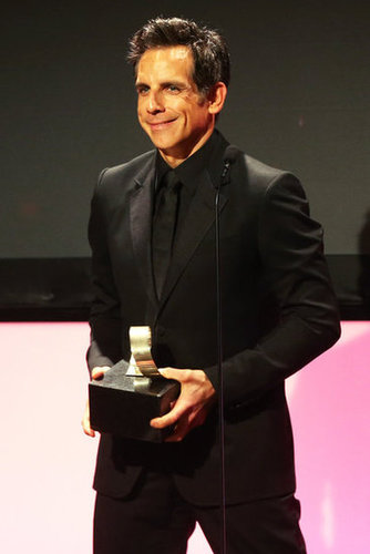 Ben Stiller Accepts a Major Award With Jen, Justin, and Friends Ben Stiller Accepts a Major Award With Jen, Justin, and Friends