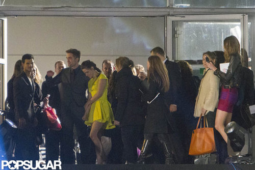 Robert and Kristen Party in Madrid as Breaking Dawn Hits Theaters Robert and Kristen Party in Madrid as Breaking Dawn Hits Theaters