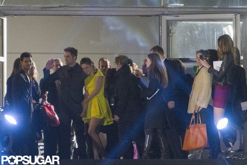Robert and Kristen Party in Madrid as Breaking Dawn Hits Theaters Robert and Kristen Party in Madrid as Breaking Dawn Hits Theaters