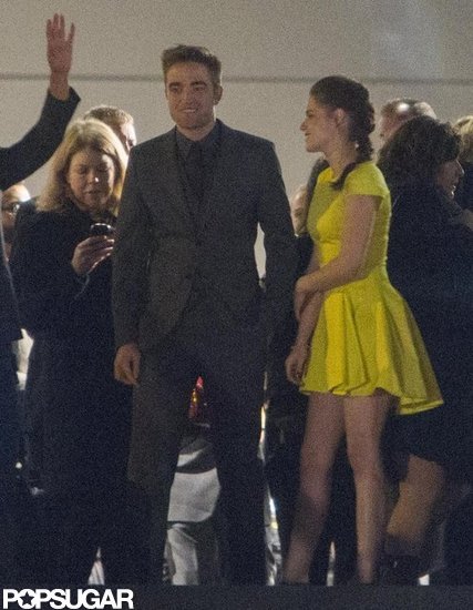 Robert and Kristen Party in Madrid as Breaking Dawn Hits Theaters Robert and Kristen Party in Madrid as Breaking Dawn Hits Theaters