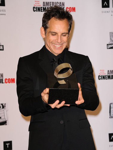 Ben Stiller Accepts a Major Award With Jen, Justin, and Friends Ben Stiller Accepts a Major Award With Jen, Justin, and Friends