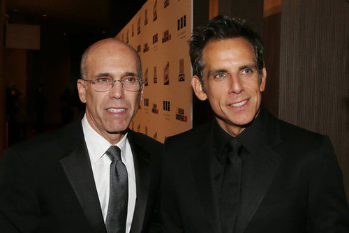 Ben Stiller Accepts a Major Award With Jen, Justin, and Friends Ben Stiller Accepts a Major Award With Jen, Justin, and Friends
