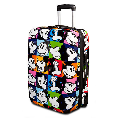 Pop Art Mickey Mouse Luggage Pop Art Mickey Mouse Luggage