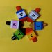 CWV Designs Lego Dreidel Set