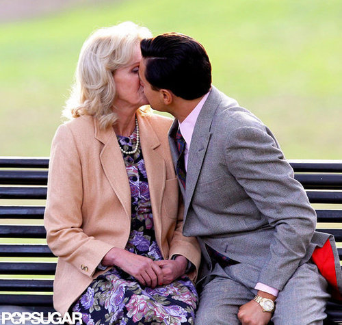 Leonardo DiCaprio Locks Lips With a Fabulous Costar Leonardo DiCaprio Locks Lips With a Fabulous Costar