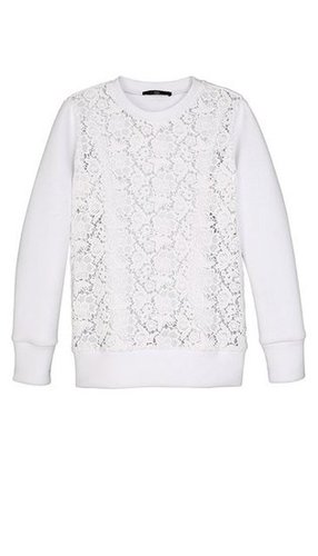 I can't get enough of Tibi — I would live in this Tibi Sigrid Lace Sweatshirt ($425) all Winter with skinny jeans and cozy trousers and then in Spring with floral skirts. I could probably think of a million ways to wear it — and I would — I love it that much.
— Hannah Weil, associate editor
I can't get enough of Tibi — I would live in this Tibi Sigrid Lace Sweatshirt ($425) all Winter with skinny jeans and cozy trousers and then in Spring with floral skirts. I could probably think of a million ways to wear it — and I would — I love it that much.
— Hannah Weil, associate editor