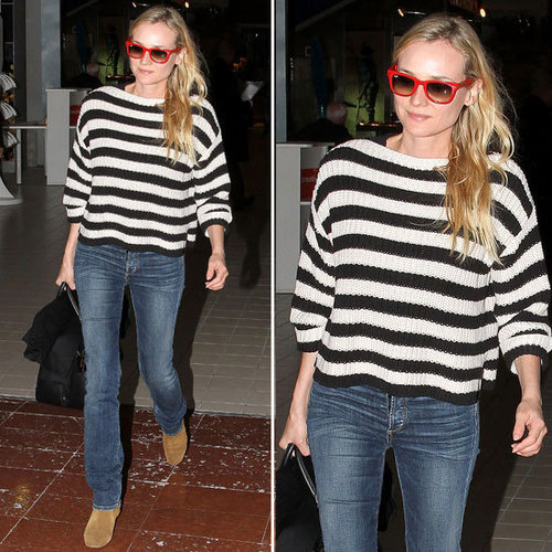 Steal Diane Kruger's Cool Off-Duty Denim Style via Shopstyle