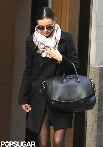Miranda Kerr wore all black.
Miranda Kerr wore all black.
