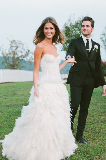 Kings of Leon's Jared Followill married a Monique Lhuillier-clad Martha Patterson in Charlotte, TN, in September 2012.
Source: Michael Howard Photography
Kings of Leon's Jared Followill married a Monique Lhuillier-clad Martha Patterson in Charlotte, TN, in September 2012.
Source: Michael Howard Photography