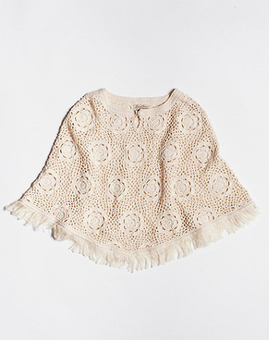 Lucky Brand Crochet Poncho Lucky Brand Crochet Poncho