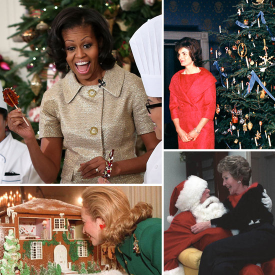 First Ladies Celebrate White House Holiday Traditions First Ladies Celebrate White House Holiday Traditions