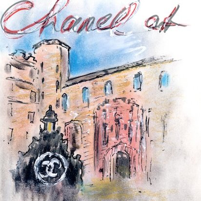 Karl Lagerfeld's Chanel Scotland Show Invite Karl Lagerfeld's Chanel Scotland Show Invite