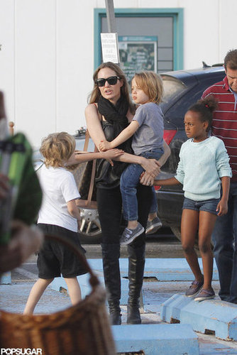 Angelina Jolie took Zahara, Pax, Shiloh, Knox, and Vivienne Jolie-Pitt to a park in the South of France in September.
Angelina Jolie took Zahara, Pax, Shiloh, Knox, and Vivienne Jolie-Pitt to a park in the South of France in September.
