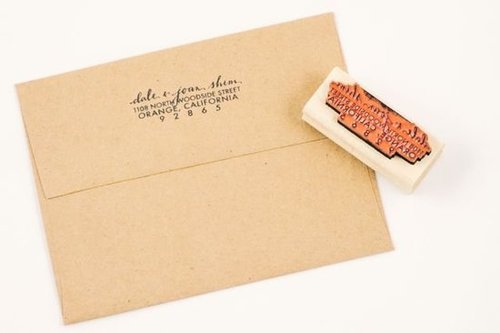 This year, it's time for me to start sending my handwritten notes with a bit more pizzazz. Enter this Ampersandity Custom Calligraphy Address Stamp ($36), which fuses my love of cool typography and subtle craftiness. I absolutely love the font, and I think it'll be a nice surprise for my friends to see in their mailbox.
— Brittney Stephens, assistant editor
This year, it's time for me to start sending my handwritten notes with a bit more pizzazz. Enter this Ampersandity Custom Calligraphy Address Stamp ($36), which fuses my love of cool typography and subtle craftiness. I absolutely love the font, and I think it'll be a nice surprise for my friends to see in their mailbox.
— Brittney Stephens, assistant editor