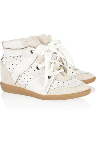 OK, I'm still not over the sneaker thing. This year, I really just want Santa (or someone really, really sweet) to bring me a pair of these Isabel Marant Betty Leather and Suede Wedge Sneakers ($665) — size 8, please!
— Hannah Weil, associate editor
OK, I'm still not over the sneaker thing. This year, I really just want Santa (or someone really, really sweet) to bring me a pair of these Isabel Marant Betty Leather and Suede Wedge Sneakers ($665) — size 8, please!
— Hannah Weil, associate editor