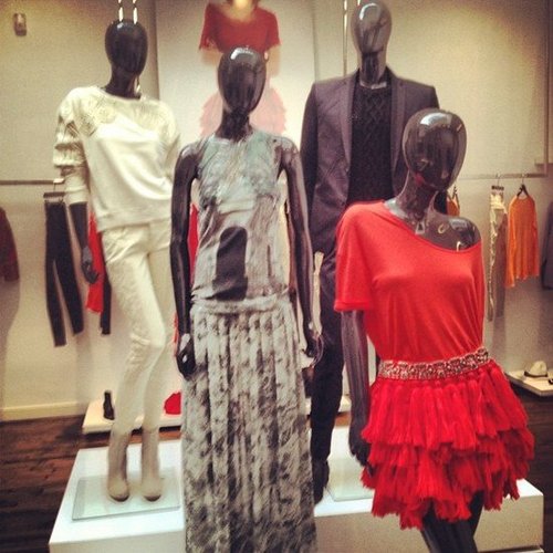 It was all color, frills, and embellishment at a preview for H&M Spring '13.
It was all color, frills, and embellishment at a preview for H&M Spring '13.