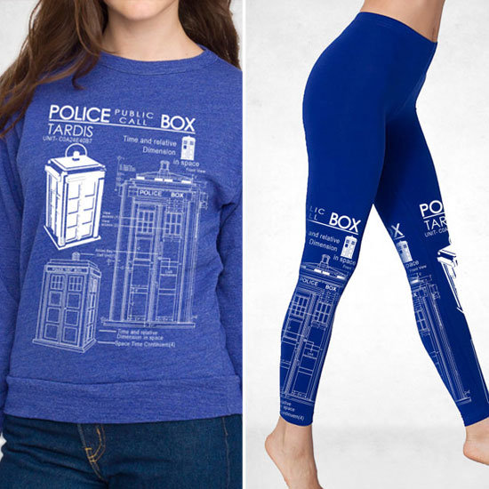 TARDIS Blueprint Fashion