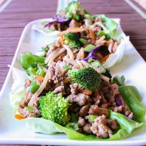Asian Turkey Lettuce Cups