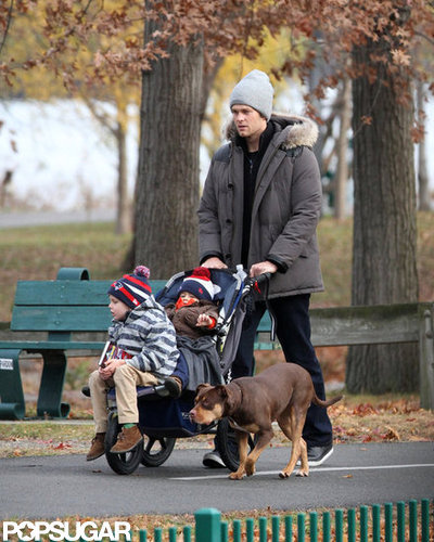 Tom Brady Takes His Boys to the Park Following Baby Vivian's Birth Tom Brady Takes His Boys to the Park Following Baby Vivian's Birth