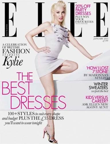 Elle UK January 2013 