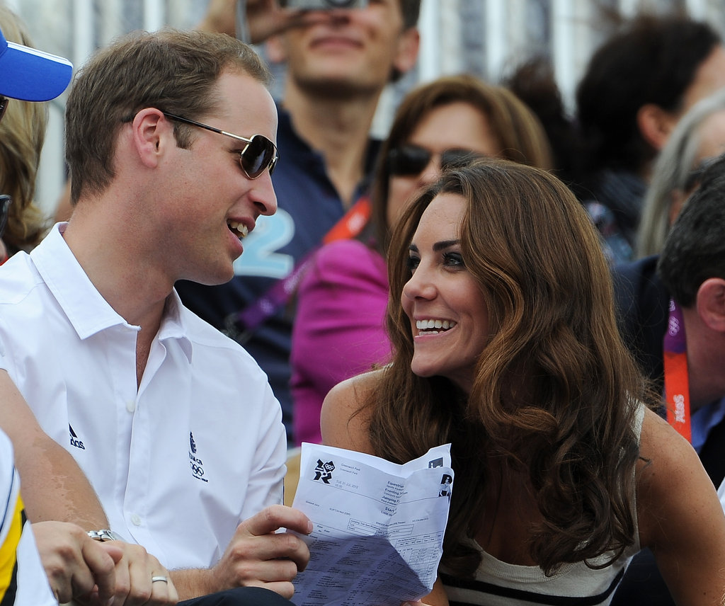 Will and Kate were all smiles in the stands at the 2012 Summer Olympics.
Will and Kate were all smiles in the stands at the 2012 Summer Olympics.
