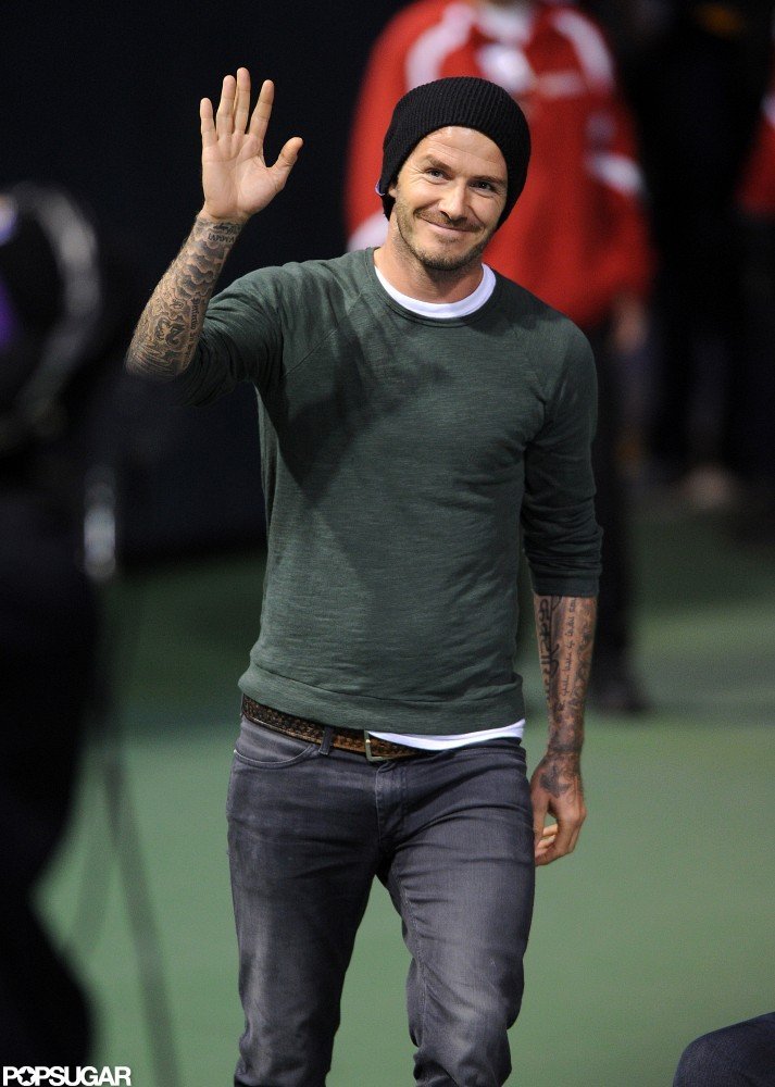 David Beckham and the LA Galaxy Revel in Their MLS Win David Beckham and the LA Galaxy Revel in Their MLS Win