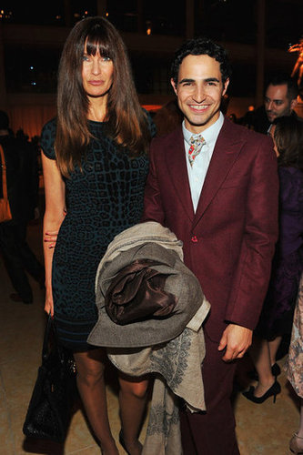 Carol Alt and Zac Posen Carol Alt and Zac Posen