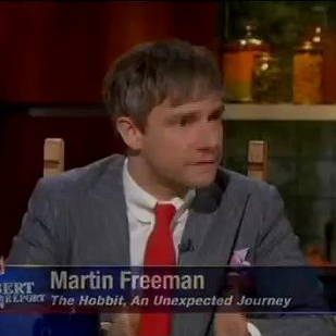 Martin Freeman Stephen Colbert Interview