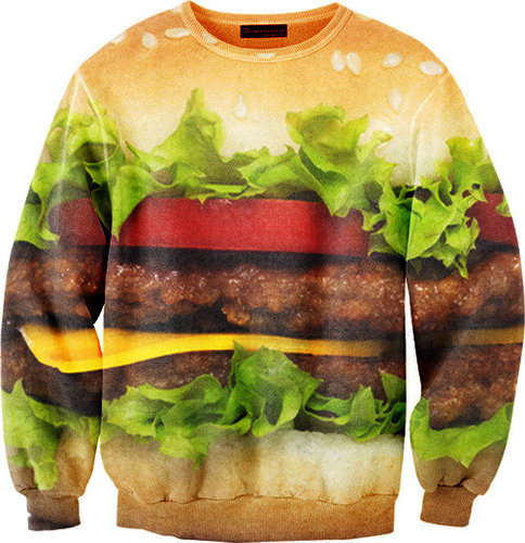 Mr. Gugu & Miss Go Hamburger Sweater Mr. Gugu & Miss Go Hamburger Sweater