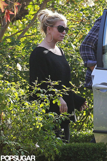 Jessica Simpson spent time out with her fiance Eric Johnson in LA.
Jessica Simpson spent time out with her fiance Eric Johnson in LA.