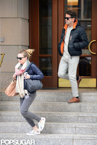 Scarlett Johansson Kisses Her New Man in NYC Scarlett Johansson Kisses Her New Man in NYC